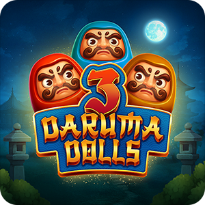 3 Daruma Dolls